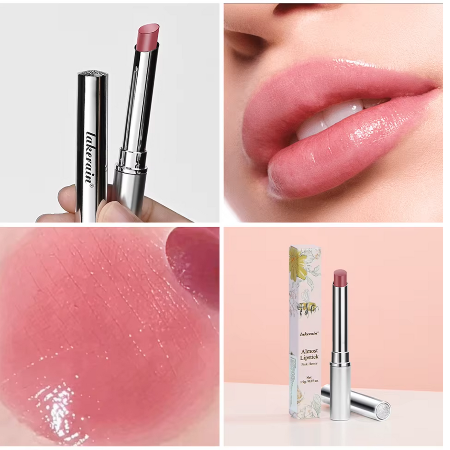 Batom Pink Matte de Longa Duração