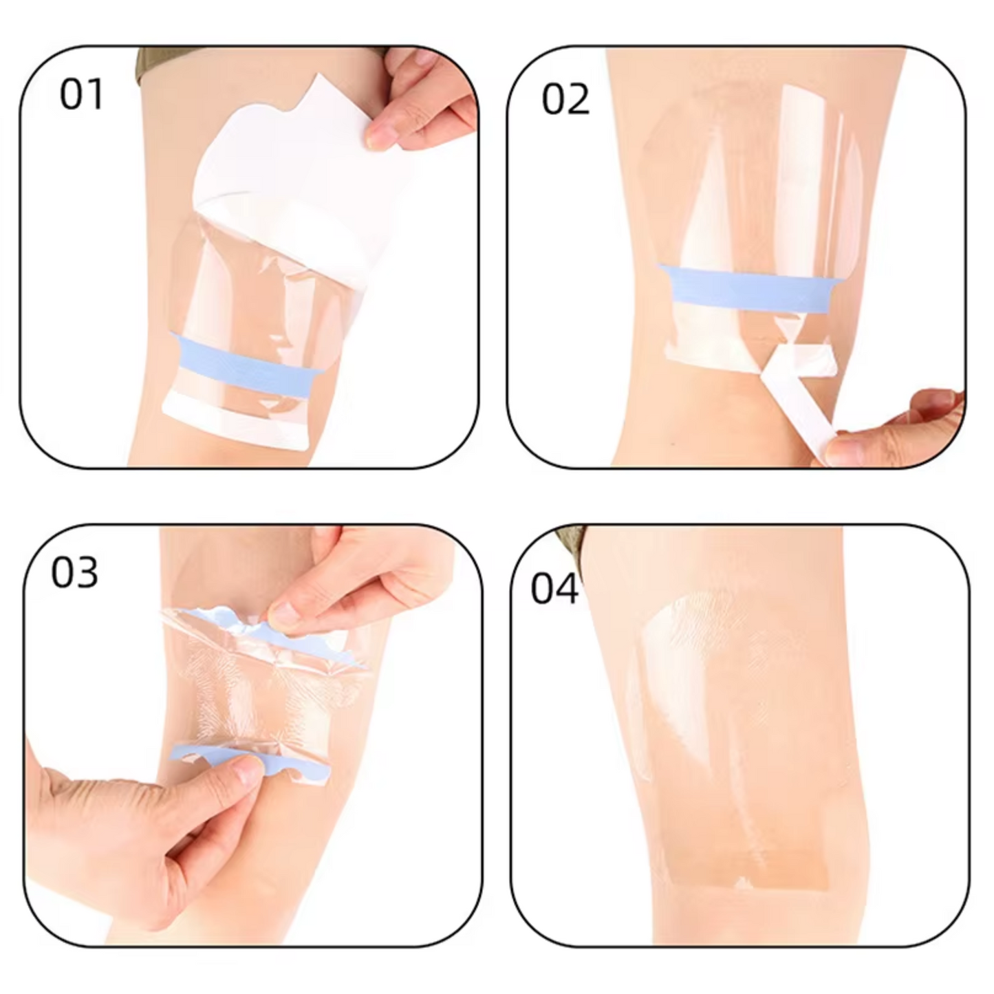 Empina Bumbum - Kit 4 Adesivos Bumup